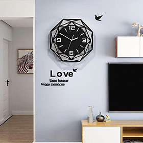 Mua Đồng hồ treo tường - tạo nét sang trọng cho không gian nhà bạn - 40cm x 40cm