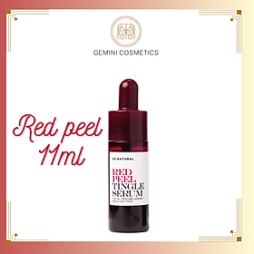 Tinh chất peel da sinh học SO’NATURAL RED PEEL TINGLE SERUM bản mini 10ml