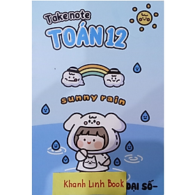 Sách - Takenote toán 12 đại số