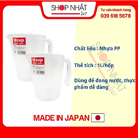 Mua Combo 2 ca đong chia vạch 1000ml nội địa Nhật Bản