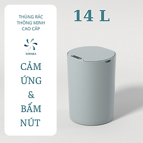 Mua Thùng rác thông minh cảm ứng Promax X - 14L - Thùng rác nhựa cảm ứng tự động đóng mở  sang trọng bền đẹp