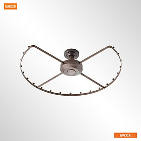 Giá xoay treo góc tủ quần áo, 1 tầng, màu đỏ Carnelian Garis GW32R