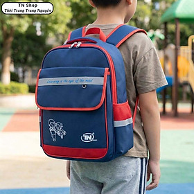 Balo Học Sinh Cấp 1 TN Bags TN.B3016 - Balo Siêu Nhẹ, Chống Thấm, Nhiều Ngăn Tiện Lợi, Thiết Kế Dễ Thương Cho Bé Đi Học