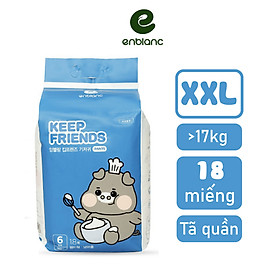 Tã/Bỉm quần bé trai Enblanc Keep Friends nội địa Hàn quốc (mẫu mới 2020) size L/XL/XXL