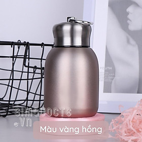 Mua Bình giữ nhiệt thép không gỉ 300ml vintage