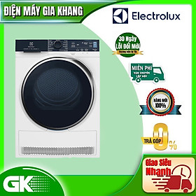 Free Giao lắp Máy sấy bơm nhiệt Electrolux Heat Pump 8kg UltimateCare 700 EDH803Q7WB - bảo vệ áo quần khỏi sấy khô quá mức Hàng chính hãng