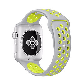 Dây đeo silicon thể thao thay thế cho Apple Watch 42mm / 44mm hiệu Coteetci cao cấp (chất liệu silicon cao cấp, thiết kế ôm sát tay, siêu chắc chắn) - Hàng nhập khẩu