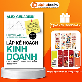 Sách Lập Kế Hoạch Kinh Doanh Cho Người Mới Bắt Đầu - Alphabooks - BẢN QUYỀN