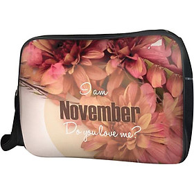 Túi Đeo Chéo Hộp Unisex I Am November, Do You Love Me? - TCTE046