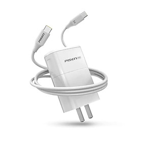 Sạc Pisen Pro GaN and Type-C (65W, 1xPD3.0 ) - Dùng cho điện thoại & Laptop _ Hàng Chính Hãng