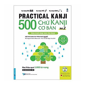 500 Chữ Kanji Cơ Bản (Vol.2) (Kèm CD) - Trí Việt