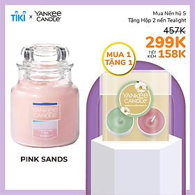 Nến hũ Yankee Candle size S - Pink Sands (104g)