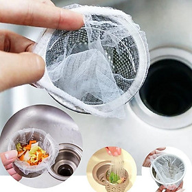 Mua Gói 100 túi lọc rác thông minh cho bồn rửa chén