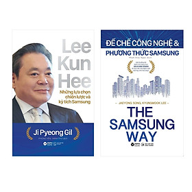 Nơi bán Combo Lee Kun Hee- Những Lựa Chọn Chiến Lược Và Kỳ Tích Samsung + The Samsung Way- Đế Chế Công Nghệ Và Phương Thức Samsung - Giá Từ -1đ