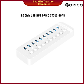 Mua Bộ Chia USB HUB ORICO CT2U3-10AB 10 Cổng USB 3.0 Với Các Cổng Riêng Lẻ- Hàng Chính Hãng