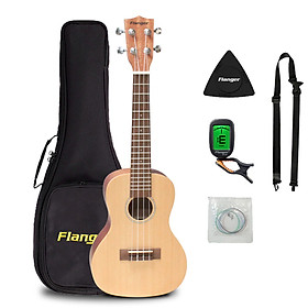 Đàn Ukulele Gỗ Kèm Ngón Gẩy Đàn Yunshan FLANGER FU-70T 