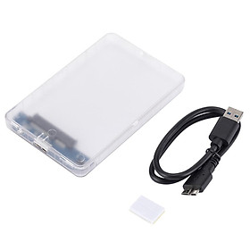 2.5 inch Frosted HDD SSD Case SATA III to USB 3.0 Hard Drive Disk Enclosure Support 2TB Mobile External HDD for Laptop PC