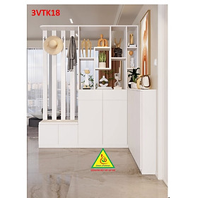 Mua Vách ngăn phòng khách  nhà bếp chữ L  3VTK18 - Nội thất lắp ráp Viễn Đông ADV