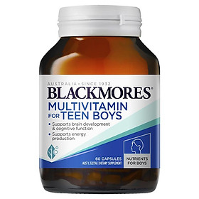 Blackmores Multivitamin for Teen Boys 60 Capsules