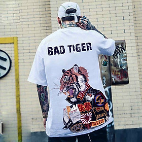 Áo thun nam họa tiết Bad Tiger