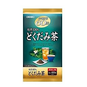 Hình ảnh Trà Diếp Cá Mát Gan Giải Độc Orihiro (60 Túi / Gói)