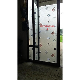 Mua 3m Giấy dán kính hình cá khổ 90cm