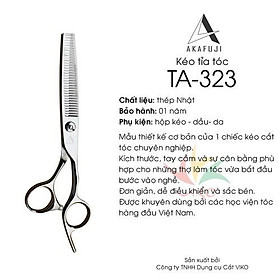 Kéo tỉa tóc  TA-323 răng thẳng (size 6.0 inches)