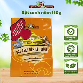 Bột Canh Nấm Lý Tưởng 150g, Gia Vị Tôm Nấm, Chiết Suất Từ Nấm Tự Nhiên Phù Hợp Các Món Ăn