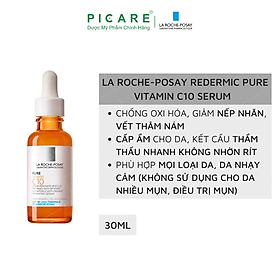 Dưỡng chất giúp cải thiện và làm sáng da La Roche Posay Pure Vitamin C10 Serum 30ml