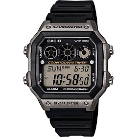 Đồng Hồ Nam Dây Nhựa Casio AE-1300WH-8AVDF (42.1mm) - Đen