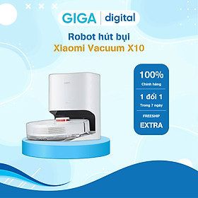 Mua Robot hút bụi Xiaomi Vacuum X10 - Lực hút mạnh mẽ  hoạt động bền bỉ - Hàng chính hãng