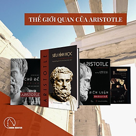 Hình ảnh Sách - Combo Bộ Tứ Thế giới quan của Aristotle: Siêu Hình Học, Linh Hồn, Biện Luận, Chủ Đề