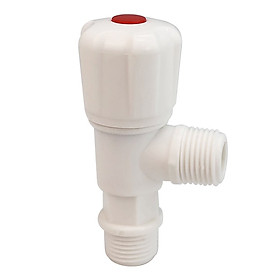 Mua Bộ 3 Van góc giảm áp  T chia 1 chiều bồn cầu nhựa PP trắng Eurolife EL-TN03 (Trắng) (3 cái)