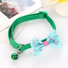 VÒNG CỔ CHO CHÓ MÈO NƠ CHUÔNG ĐA MÀU CỰC ĐÁNG YÊU GIAO MÀU NGẪU NHIÊN - XUDAPET - VCN1