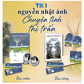 Sách Chuyện Tình Thị Trấn (Nguyễn Nhật Ánh) - NXB Trẻ - 2 phiên bản & quà tặng kèm