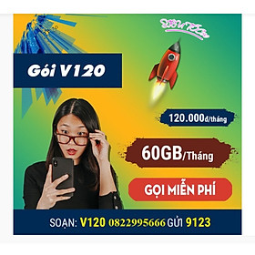 Sim V120 Viettel ĐẦU 09 Tốc Độ Cao 4G - Hàng chính hãng