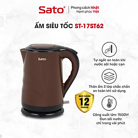 Mua Ấm siêu tốc SATO 17ST62 - Hàng chính hãng