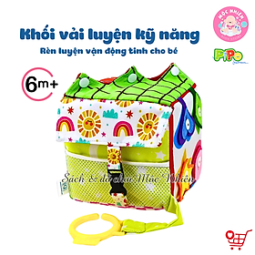 Đồ Chơi Vải - Bộ Hình Khối Luyện Kỹ Năng Cho Bé Từ 6 Tháng - Pipo Vietnam