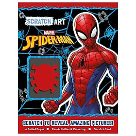 Marvel Spider-Man: Scratch Art (Scratch Art Marvel) - 