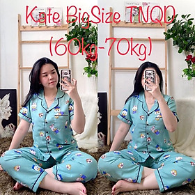 Đồ Bộ Kate Pijama Bigsize -Tay Ngắn Quần Dài