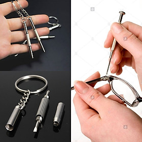 Mua Bộ tua vít  tua vít mini  bộ vít sửa kính 2 đầu có móc khóa cực kỳ tiện dụng PK1