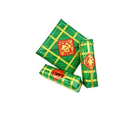 Bộ bánh chưng bánh tét dưa hấu mô hình trang trí tết