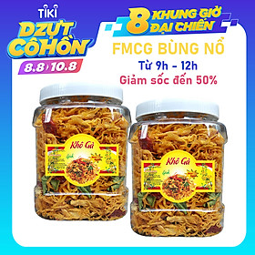 1kg Khô gà lá chanh thượng hạng cao cấp