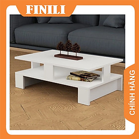 Mua Bàn trà sofa  Bàn sofa màu trắng vân gỗ sồi cho phòng khách đẹp TH19