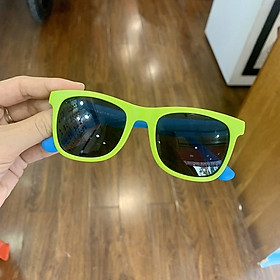 Kính cho bé gọng dẻo mắt vuông nhiều màu, tròng chống Uv tốt cho mắt