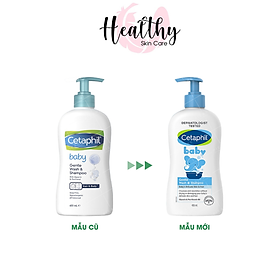 Sữa Tắm Gội Toàn Thân Cetaphil Baby Gentle Wash Shampoo 2 in 1 (400ml)