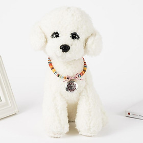 2 pcs Pet Collar Adjustable Safety Dog Anti lost Soft Training Dog Collar