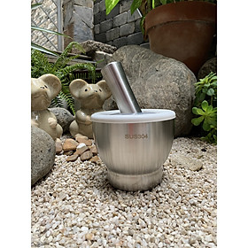 Mua Bộ chày cối Inox sus 304 lớn - vừa - nhỏ