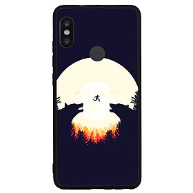 Ốp lưng viền TPU cho điện thoại Xiaomi Redmi Note 5 Pro -Moon 05