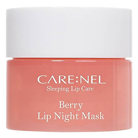 Mặt nạ ngủ môi khóa ẩm và mềm mịn hương dâu Care:nel Lip Sleeping Mask Berry 5ml
